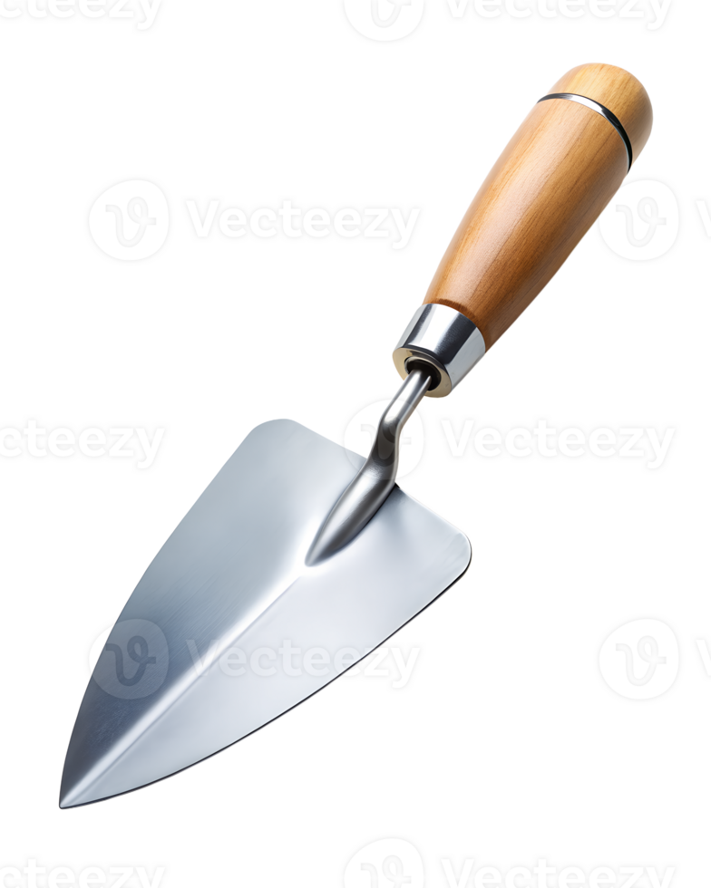 trowel with wooden handle png