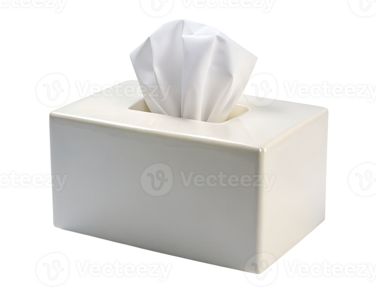 white tissue box mockup png