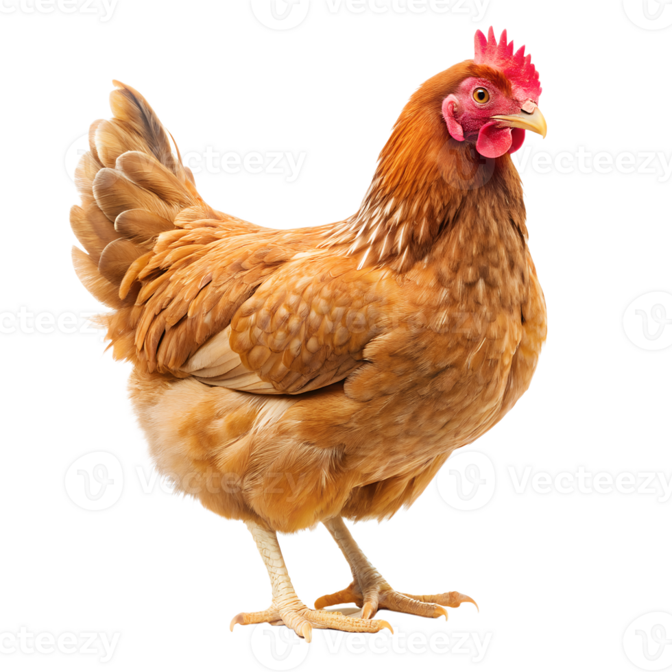 red chicken hen png