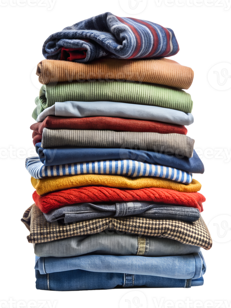 stack of clothes png