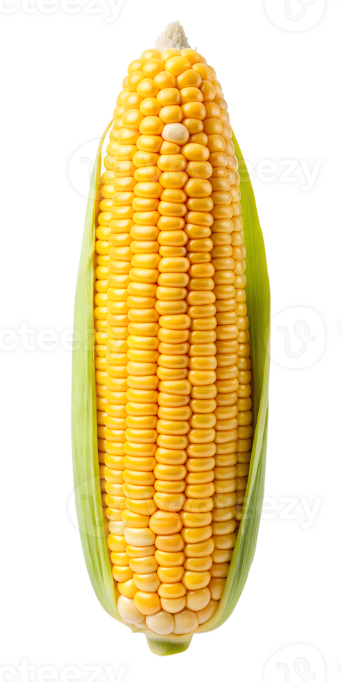 fresh yellow corn on the cob png