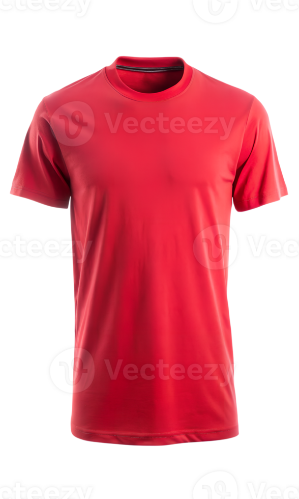 red t shirt mockup png