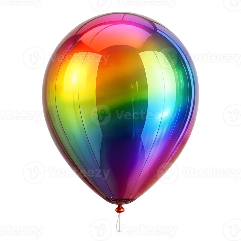 3d vibrent balloon png
