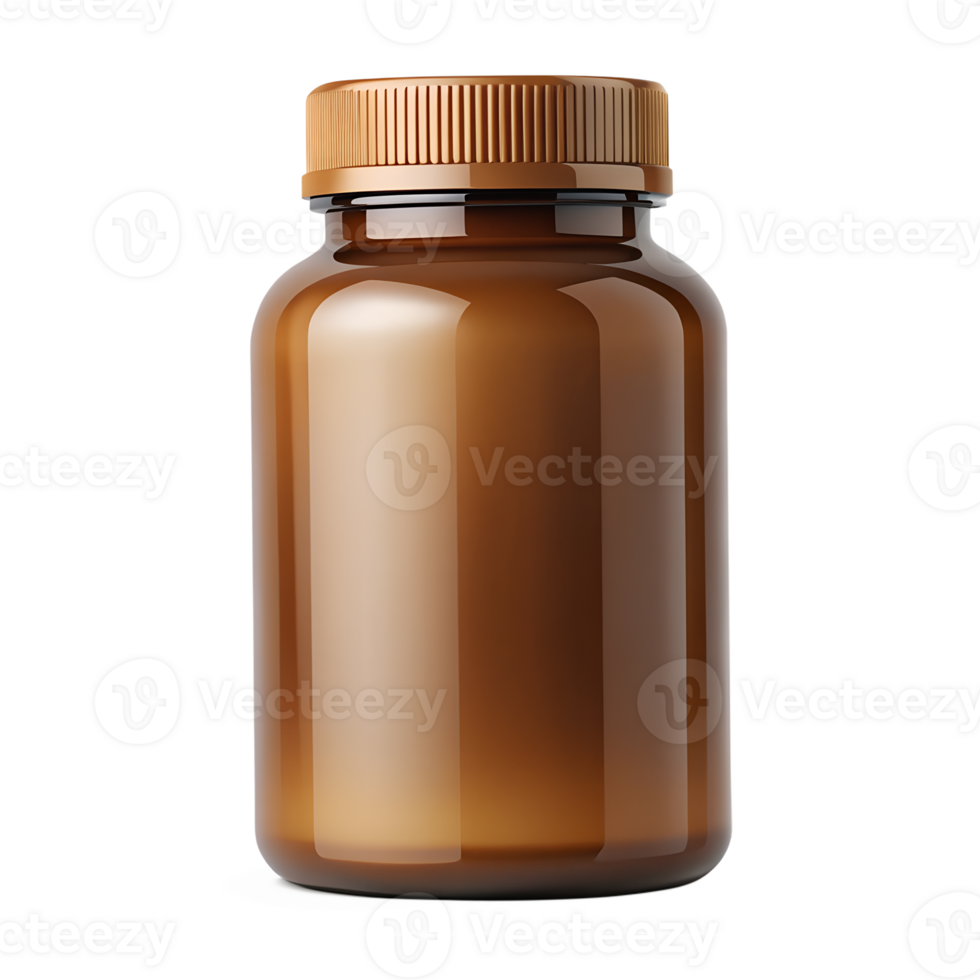 brown bottle of medicine png