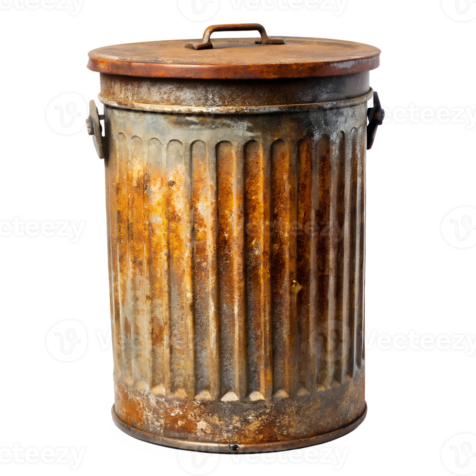 old rusty tin can png