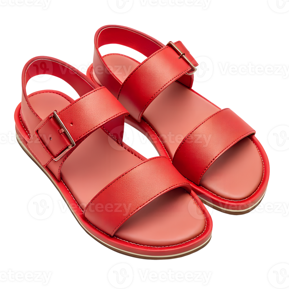 red women sandal png