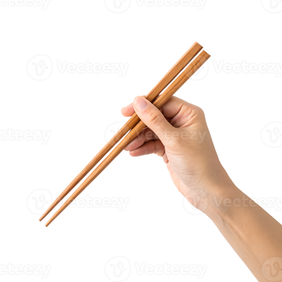 and holding chopsticks png