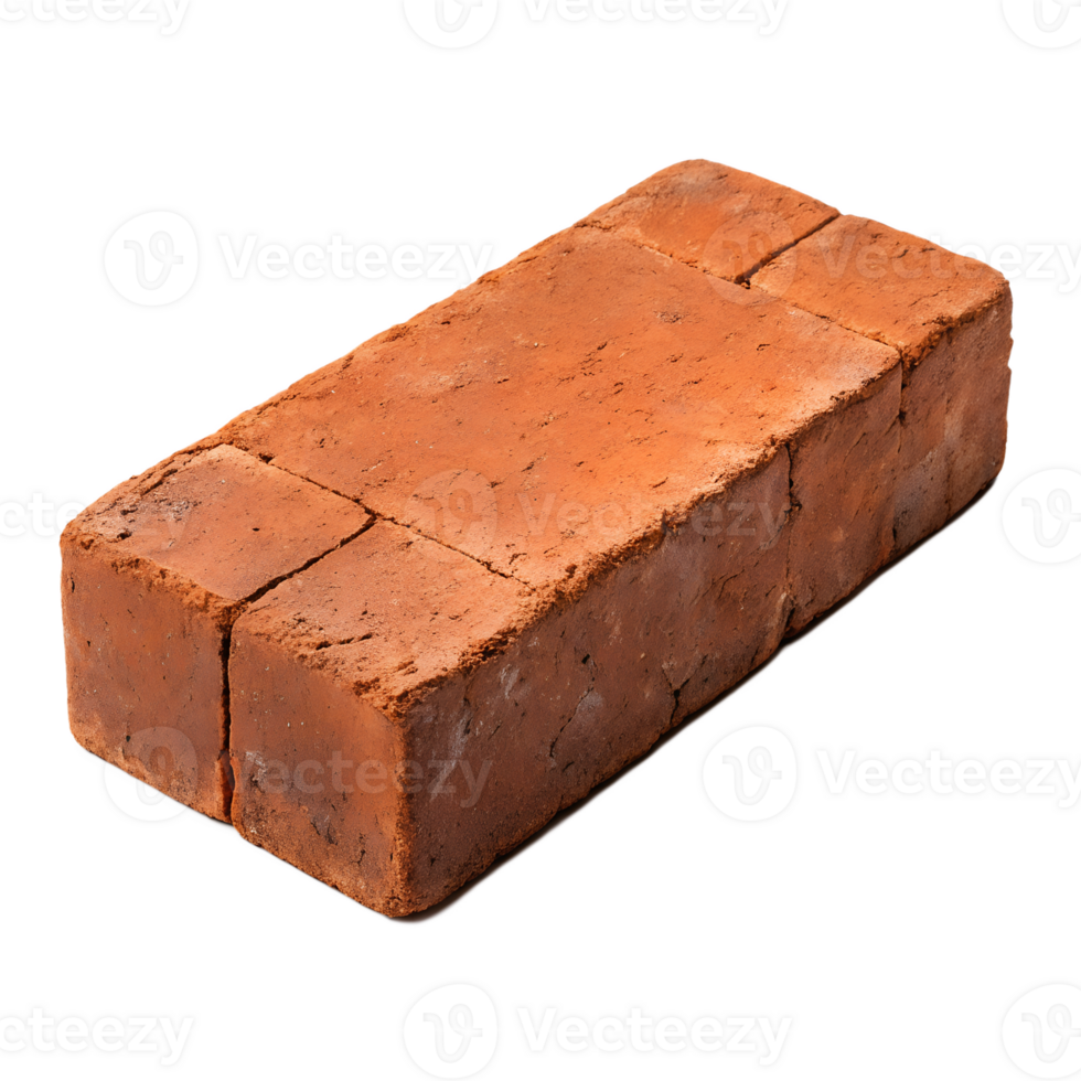 red brick isolated png