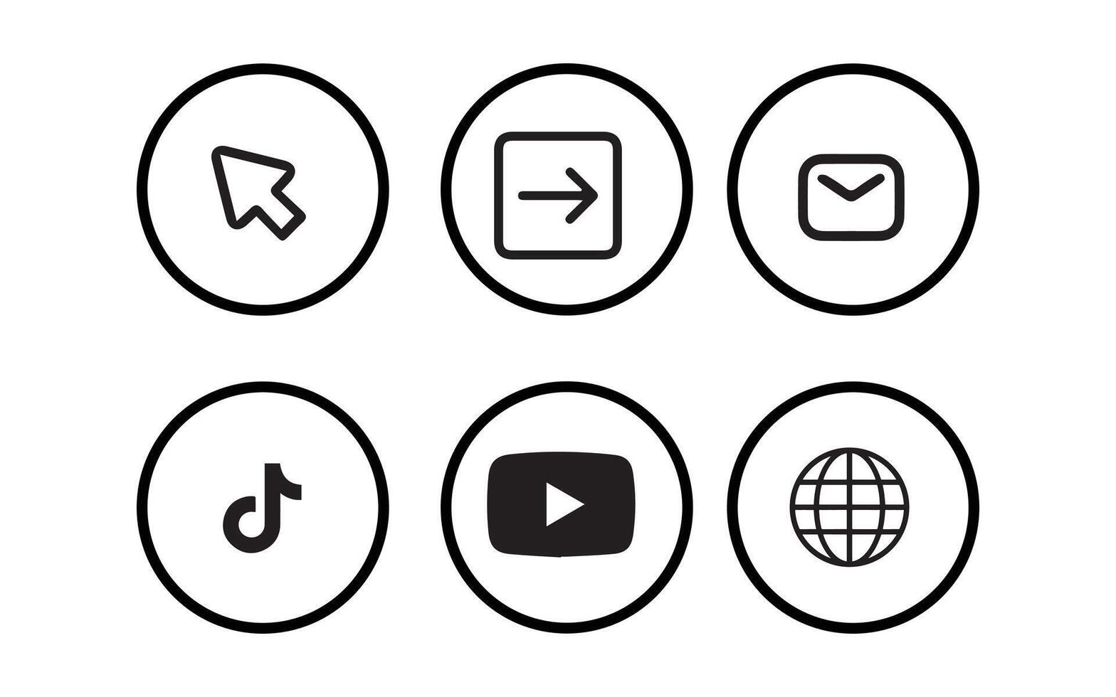 Web and App Symbol Collection vector
