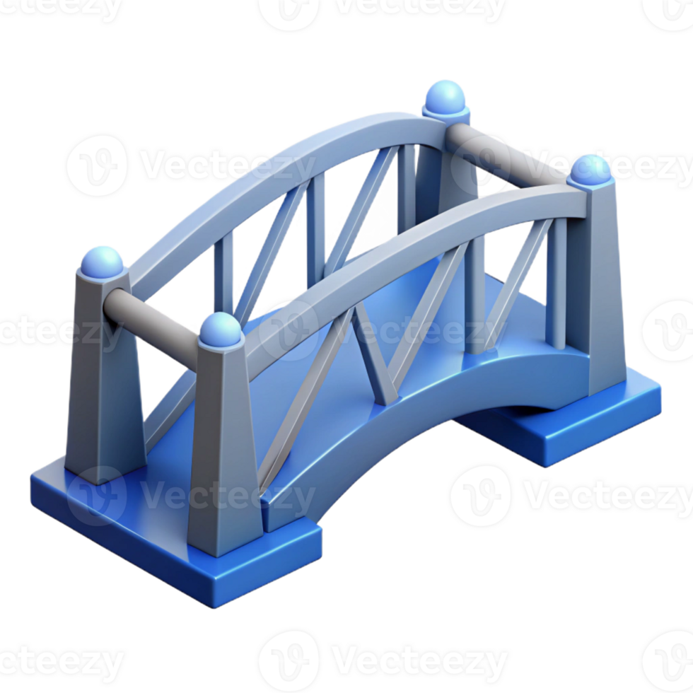 majestic timeless Geometric rendering of a bridge. Crisp edges, flat color with Scalable Design. png