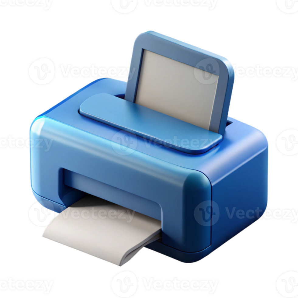 vibrant unparalleled Printer icon, crisp edges and single-weight stroke. with Scalable Design. png