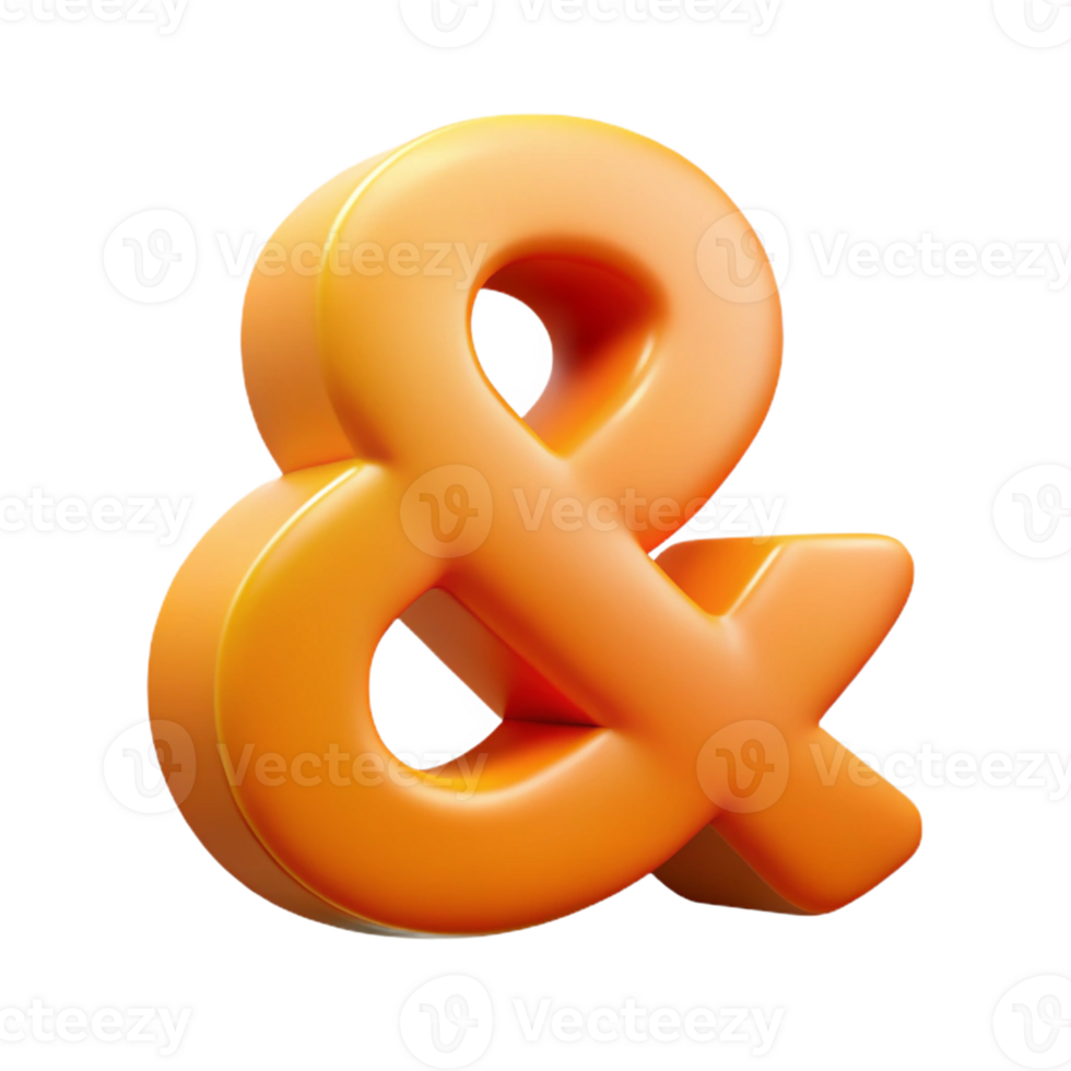 dazzling surreal Minimal, crisp edges ampersand with single-weight stroke with Scalable Design. artisan png