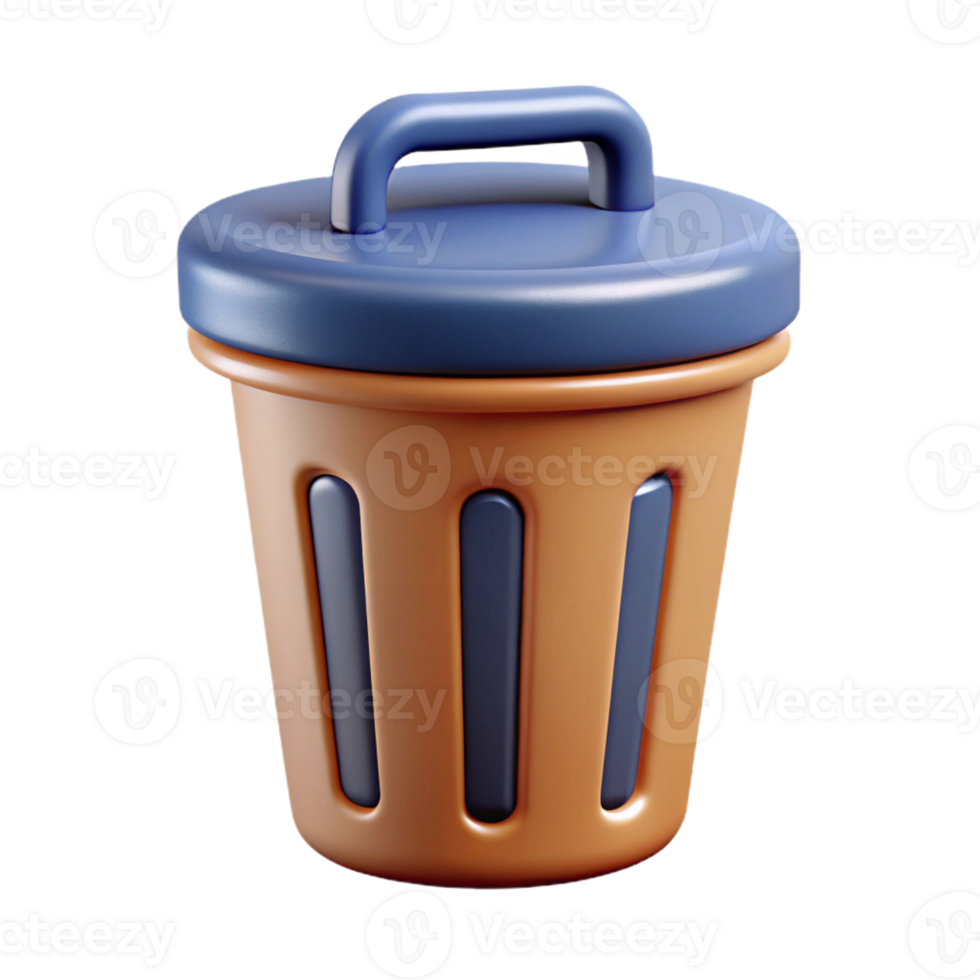 peaceful impressive Trash can icon, symmetrical and single-weight stroke. with Scalable Design. professional png