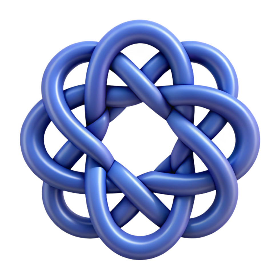 magnificent baroque Intertwined square and circle pattern. Crisp edges, symmetrical, flat color with Scalable Design. detailed png