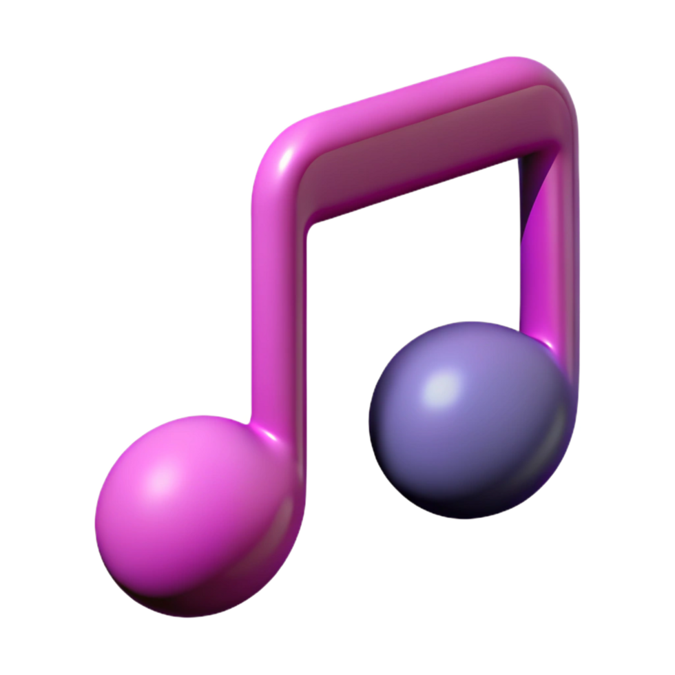 beautiful avant-garde Scalable line art of a music note. Crisp edges with Scalable Design. crisp png