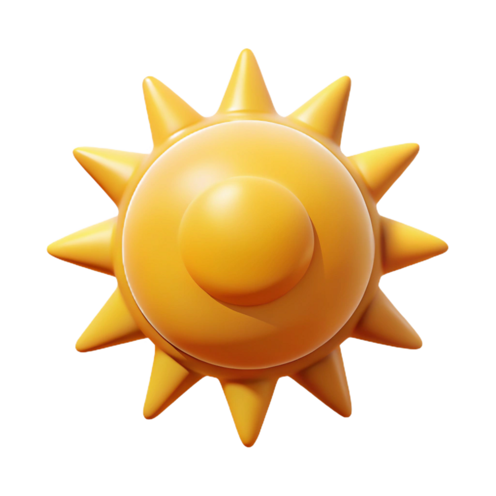 radiant ethereal organic Minimal sun icon. Sharp edges, single-weight stroke with Scalable Design. artisan png