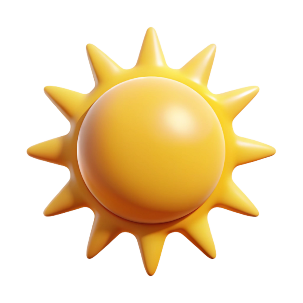 mesmerizing dreamy nordic Minimal sun icon. Sharp edges, single-weight stroke with Scalable Design. masterfully captured png
