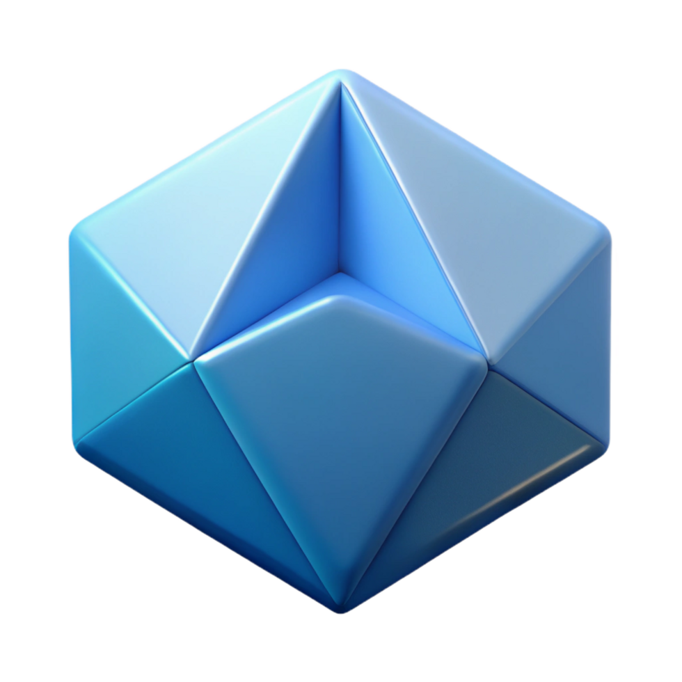 calm magnificent Overlapping polygons, crisp edges, clean lines. Minimal design. Flat color with Scalable Design. crisp png