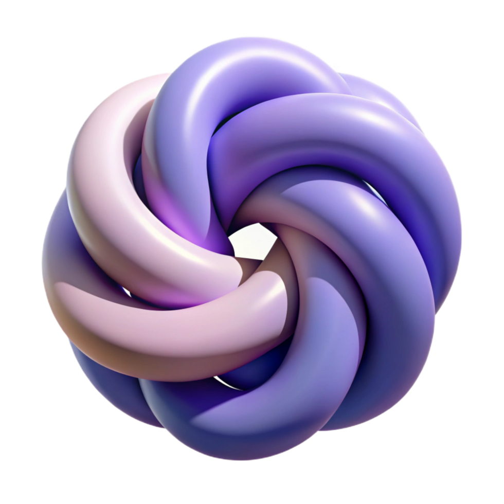 coveted bohemian Intersecting spirals, crisp edges, symmetrical arrangement. Flat color with Scalable Design. professional png