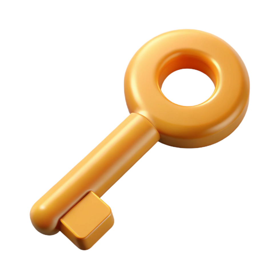 energetic dazzling Flat color outline of a key. Single-weight stroke, crisp edges with Scalable Design. elite png
