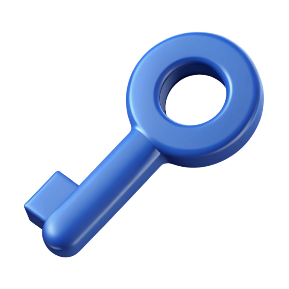 fascinating calm classic Flat color outline of a key. Single-weight stroke, crisp edges with Scalable Design. crisp png