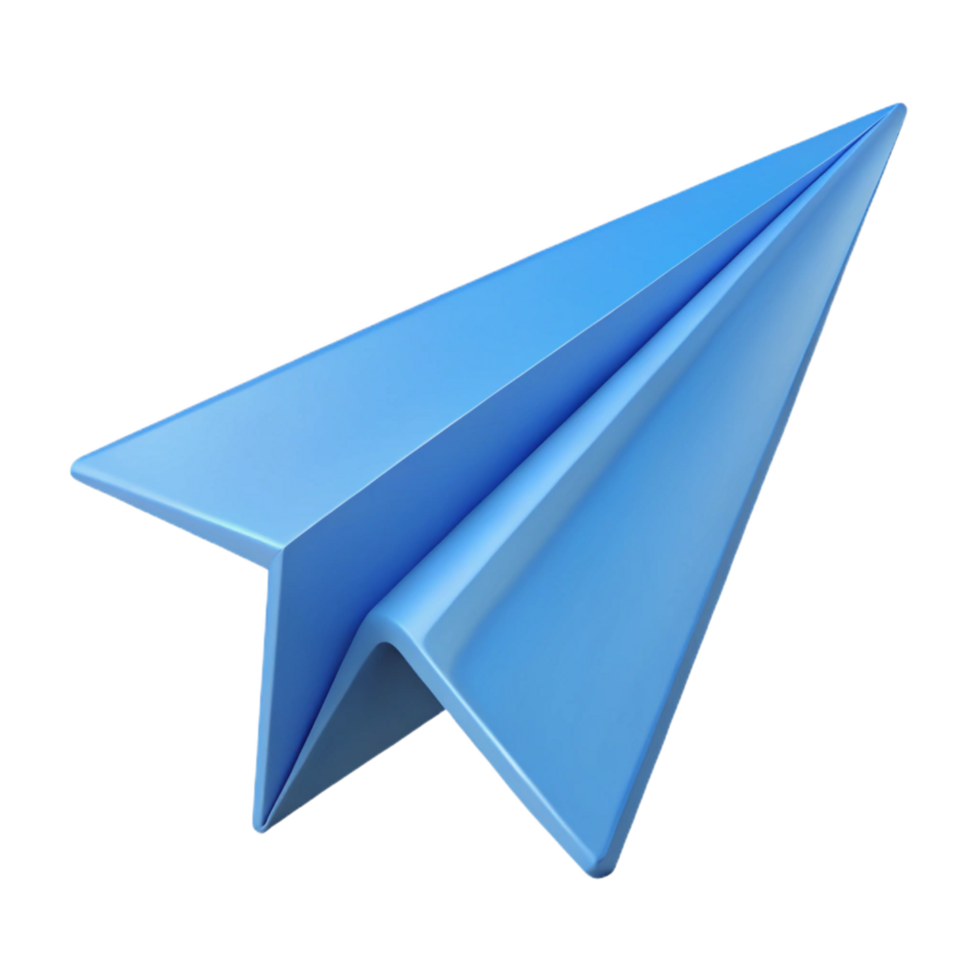 captivating acclaimed Minimal outline of a paper airplane. Clean lines, flat color with Scalable Design. png