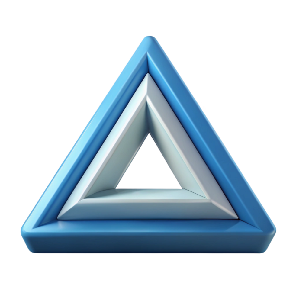 splendid artistic Overlapping triangle grid. Clean lines, symmetrical, single-weight stroke with Scalable Design. masterfully captured png