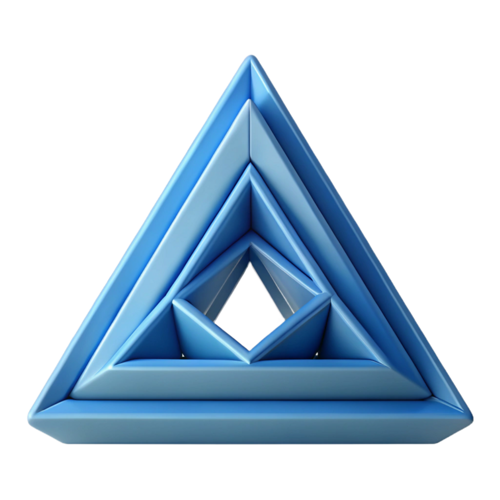 calm stunning Overlapping triangle grid. Clean lines, symmetrical, single-weight stroke with Scalable Design. ultra HD png