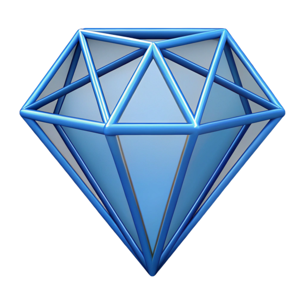 playful stunning Geometric outline of a diamond. Flat color, symmetrical design with Scalable Design. gallery standard png