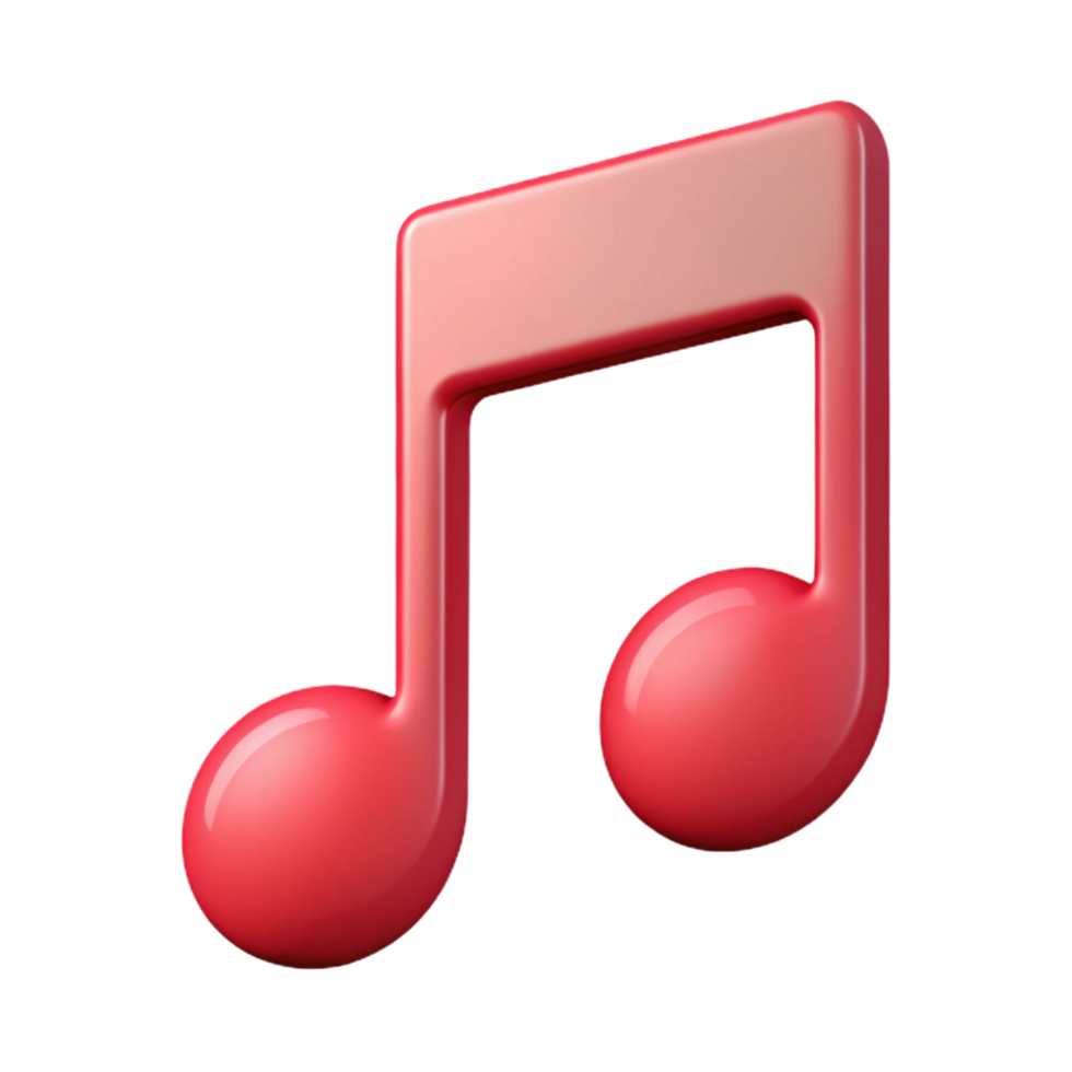 dazzling surreal Flat color outline of a music note. Crisp edges, single-weight stroke with Scalable Design. gallery standard png