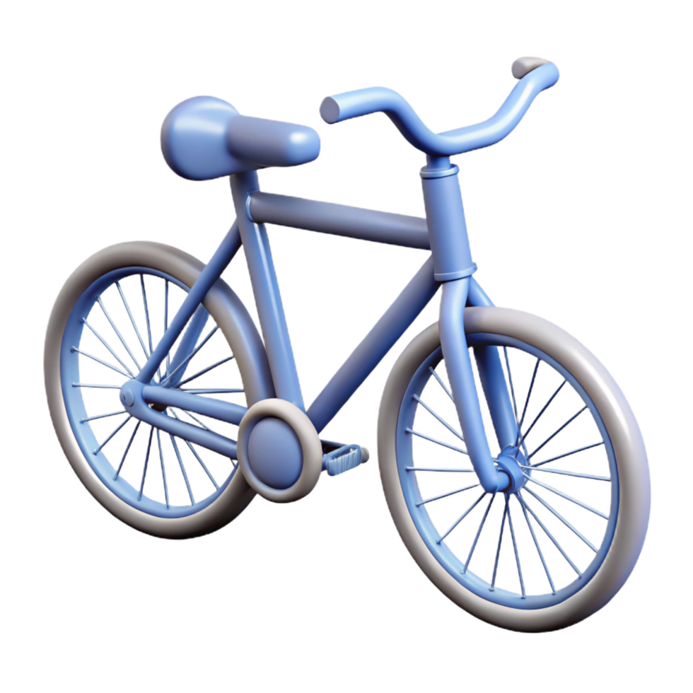 mesmerizing distinctive Minimal outline of a bicycle. Clean lines, flat color with Scalable Design. png