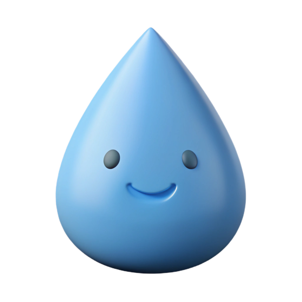 spectacular acclaimed Teardrop character with a rounded bottom. Single-weight stroke, minimal, flat color with Scalable Design. png