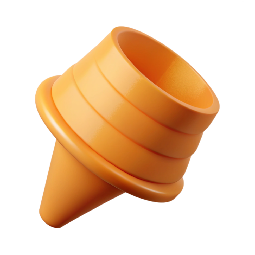 dramatic victorian Scalable cone, flat color, minimal design with Scalable Design. flawless png