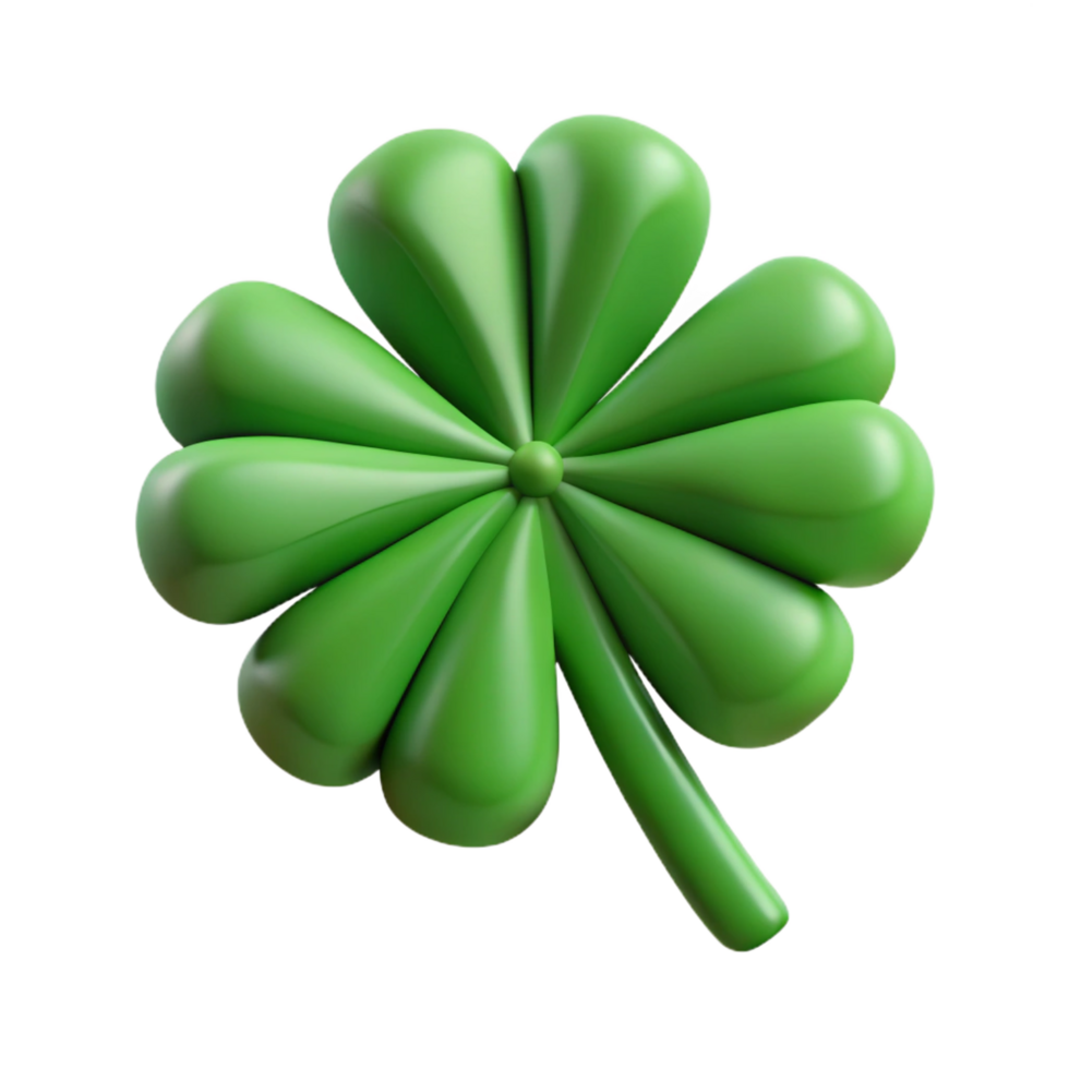 fascinating tropical Symmetrical four-leaf clover. Flat color, crisp edges, minimal design with Scalable Design. elite png