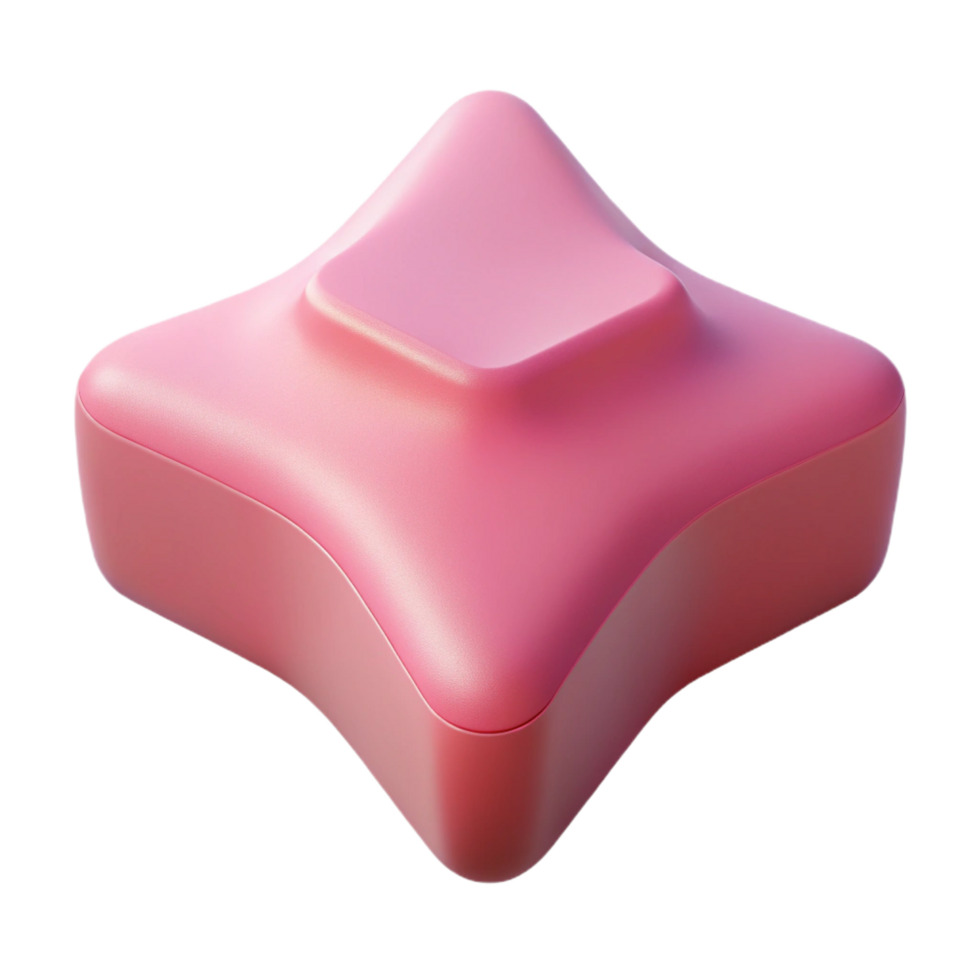 stunning coveted Simple, scalable abstract shape with clean lines and flat pink with Scalable Design. png