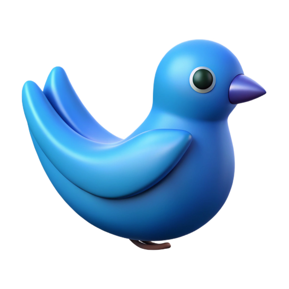 sumptuous passionate art deco Clean lines form a stylized bird. Flat blue. Single-weight stroke with Scalable Design. impeccable png