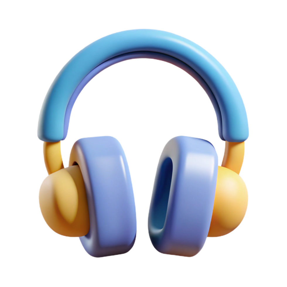 distinctive baroque Scalable headphone icon. Clean lines, single-weight stroke, flat color with Scalable Design. refined png