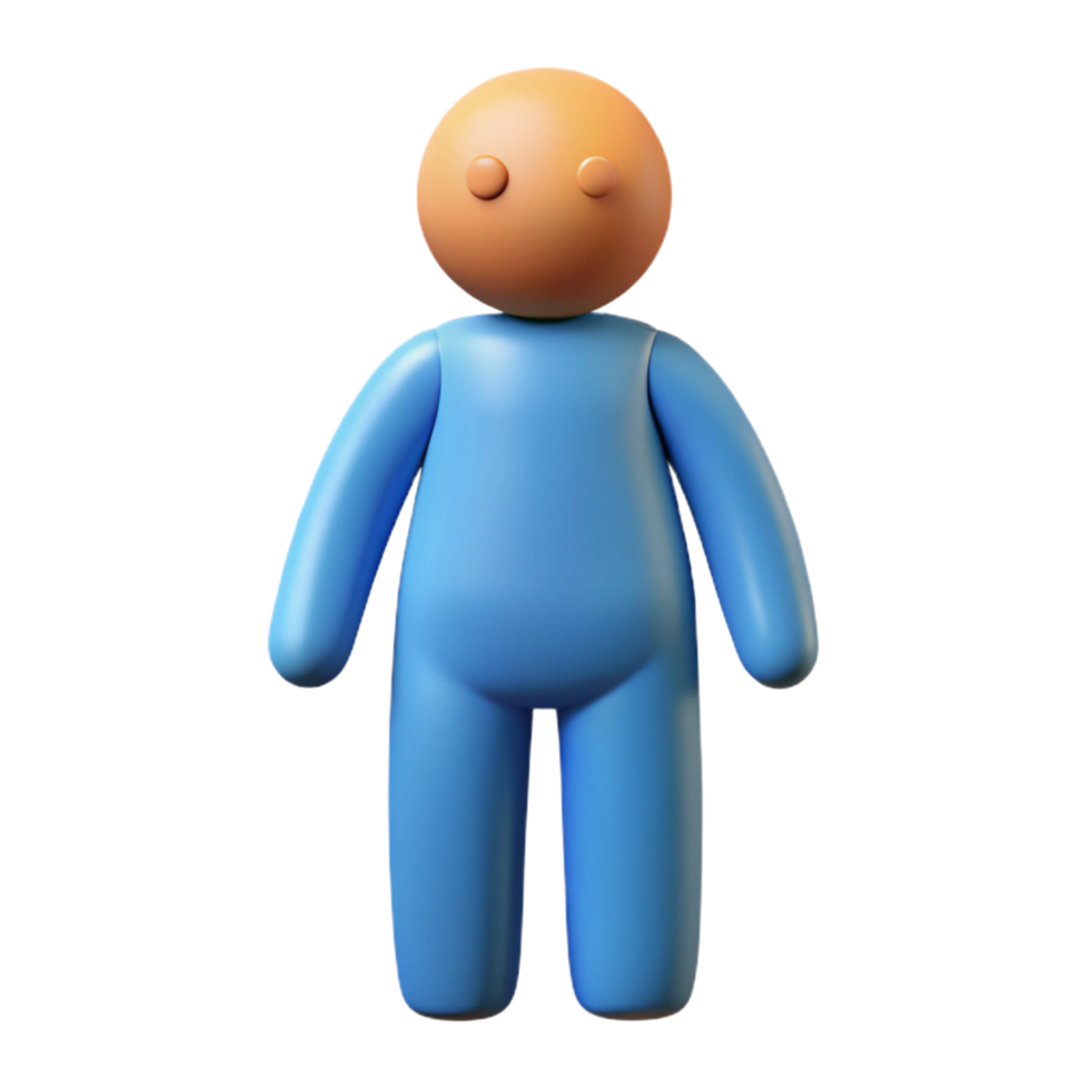 glorious acclaimed Minimal human figure. Crisp edges, flat color, scalable with Scalable png