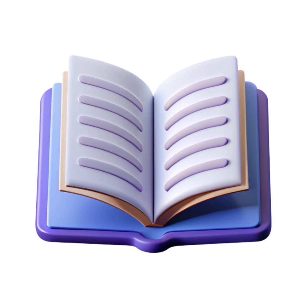 breathtaking reflective elegant Pictogram of an open book. Clean lines, flat color, minimal design with Scalable Design. exclusive png