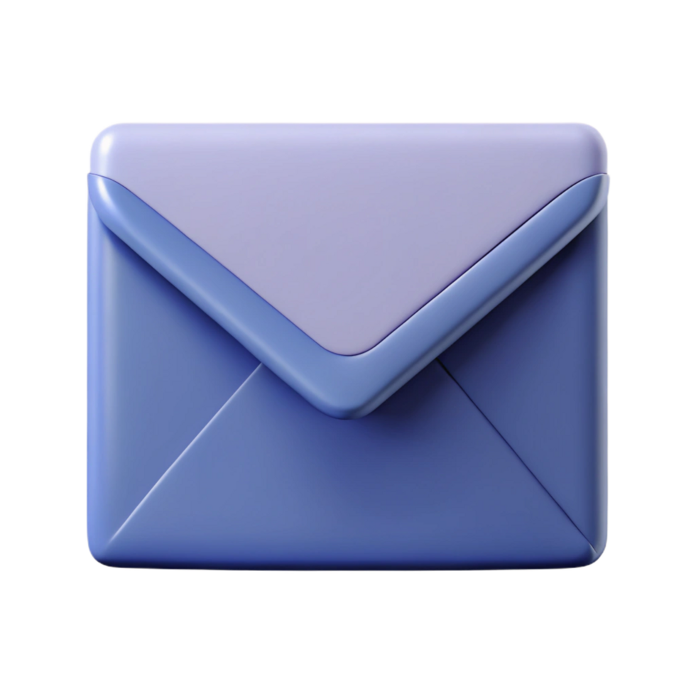 distinguished industrial Clean lines form a stylized envelope. Flat white. Single-weight with Scalable Design. crisp png