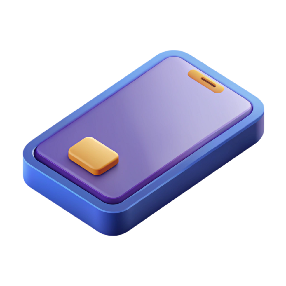 vibrant remarkable Isometric phone with single-weight stroke and scalable design. FORMAT with Scalable Design. png