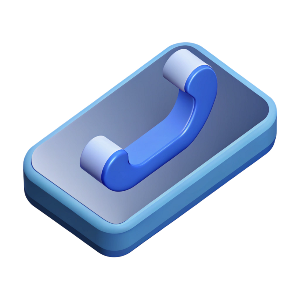 quintessential gothic Isometric phone with single-weight stroke and scalable design. FORMAT with Scalable Design. top-tier png