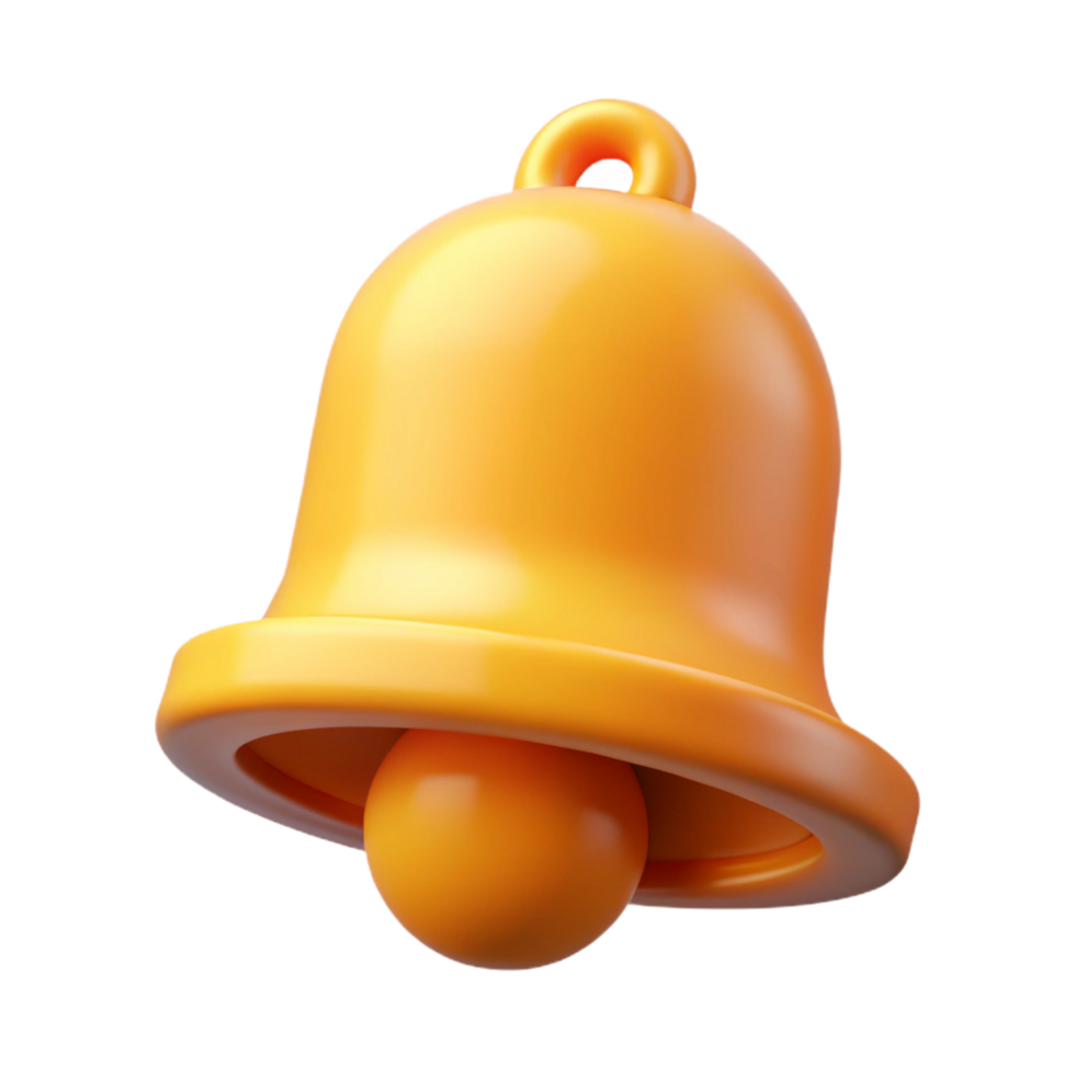 serene romantic baroque Pictogram of a bell. Crisp edges, flat color, single-weight stroke with Scalable Design. precision png