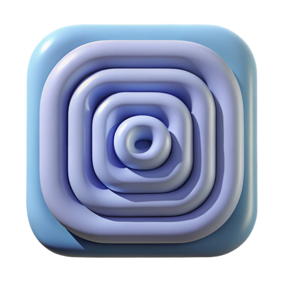 exquisite peaceful creative Geometric square spiral. Clean lines, single-weight stroke, flat color with Scalable Design. masterfully captured png