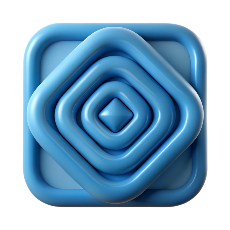 dazzling notable Geometric square spiral. Clean lines, single-weight stroke, flat color with Scalable Design. png