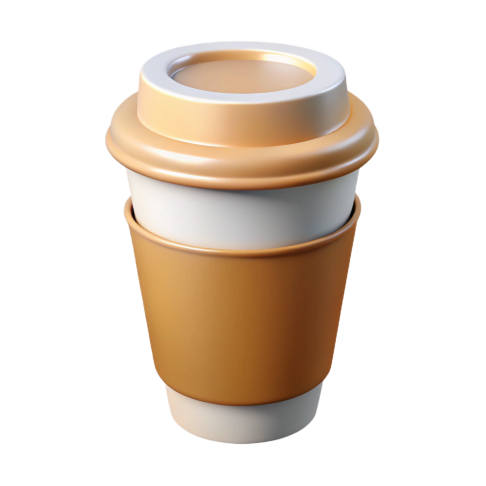 reflective wonderful Minimal outline of a coffee cup. Clean lines, flat color, crisp edges with Scalable Design. expertly shot png