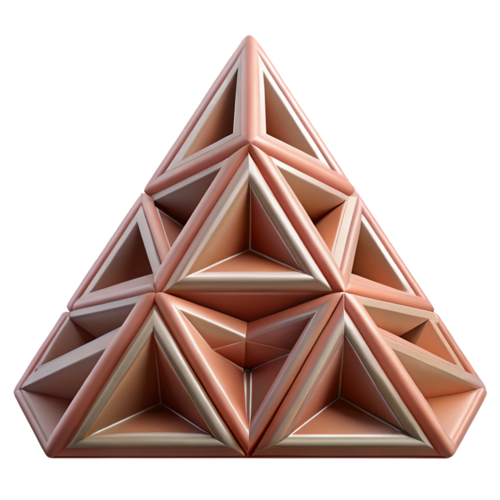 splendid distinctive Symmetrical, geometric pattern of triangles, with Scalable Design. png