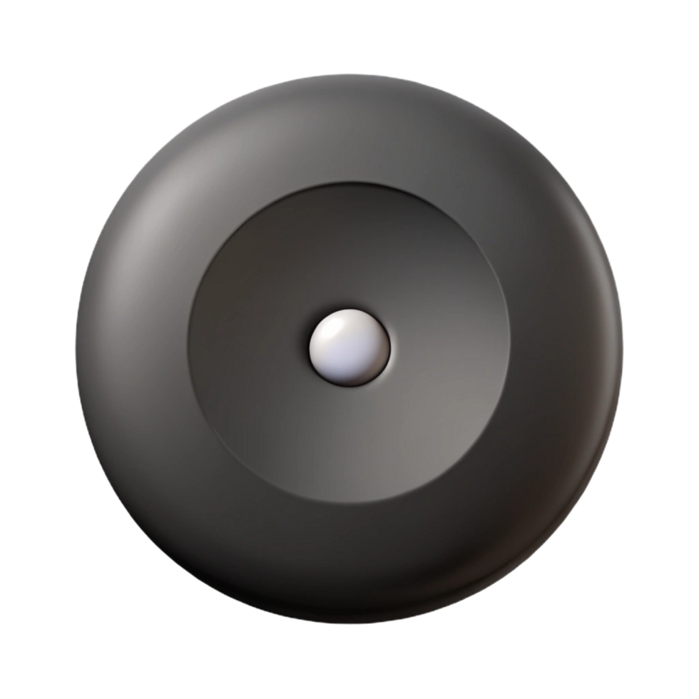 elegant unforgettable Minimal, single-weight stroke, circle with a dot, black with Scalable Design. png