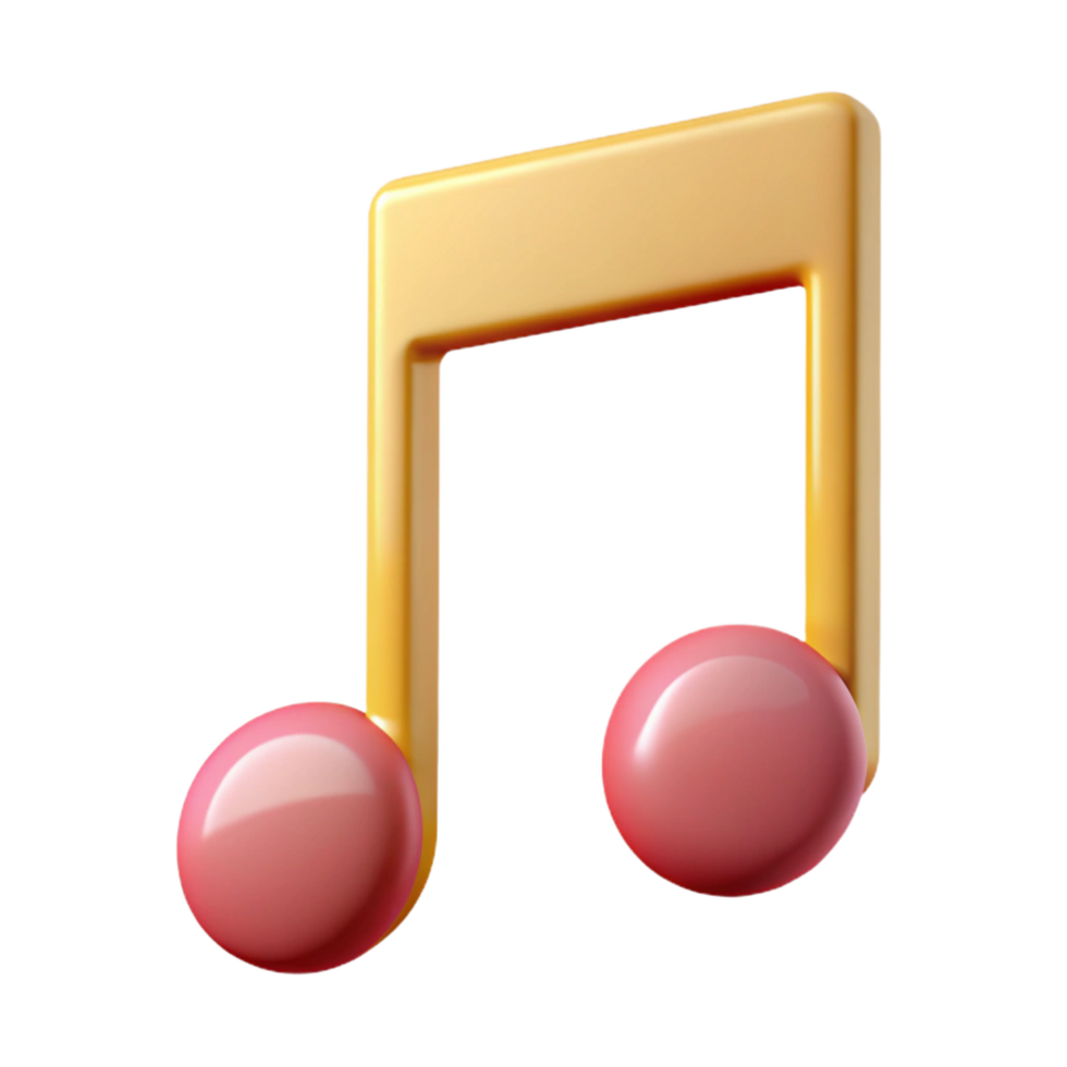 extraordinary melancholic baroque Flat color outline of a music note. Clean lines, crisp edges, minimal with Scalable Design. expertly shot png