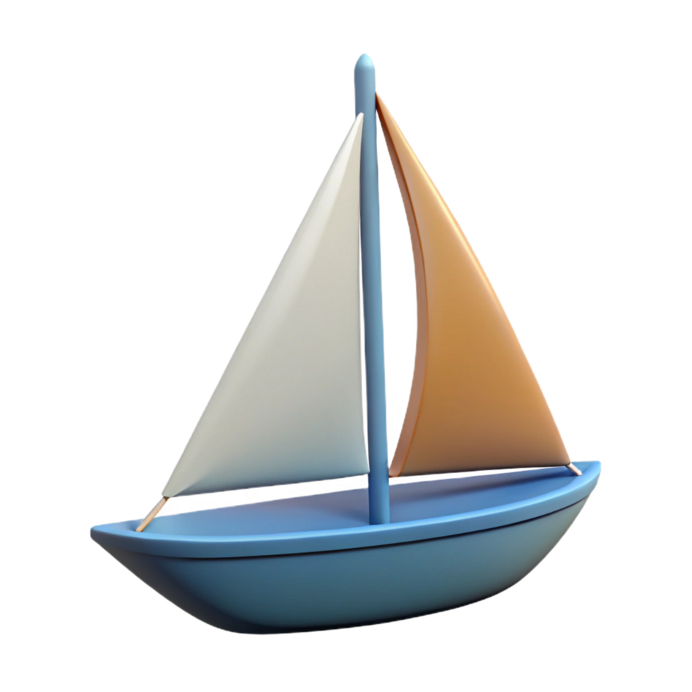 dazzling joyful avant-garde Minimal silhouette of a sailing boat. Crisp edges, single-weight stroke with Scalable Design. precision png
